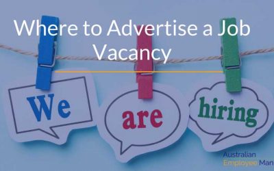 Where to Advertise a Job Vacancy