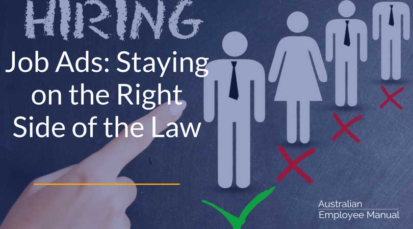 Job Ads: Staying on the Right Side of the Law