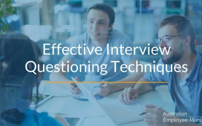 Effective Interview Questioning Techniques