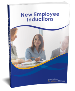 New employee induction book