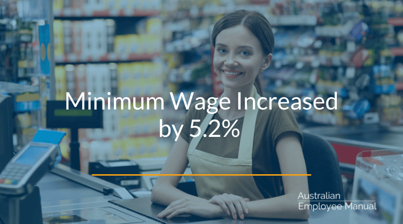 Minimum Wage Increased by 5.2%