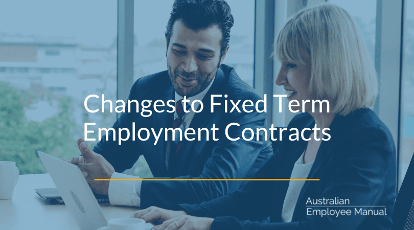 Changes to Fixed-Term Employment Contracts