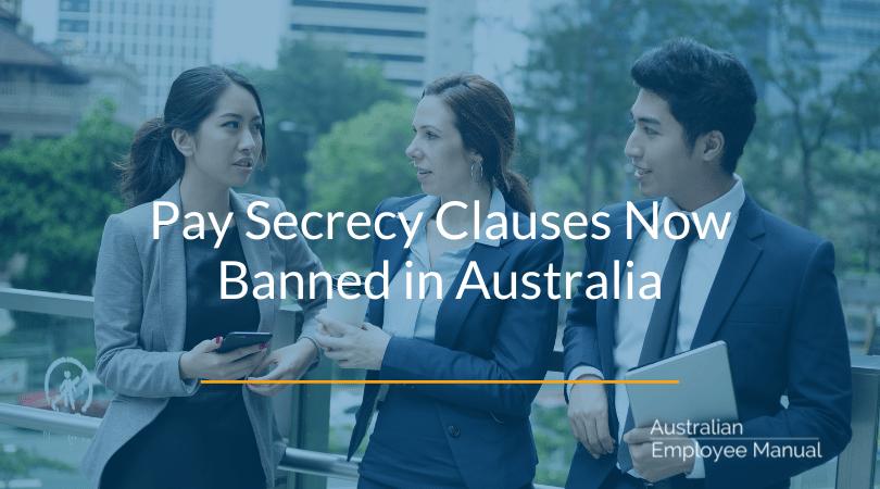 Pay Secrecy Clauses Now Banned in Australia