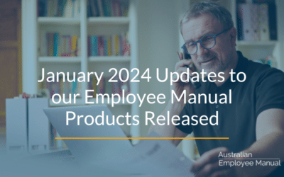 January 2024 Updates to Our Employee Manual Products Released